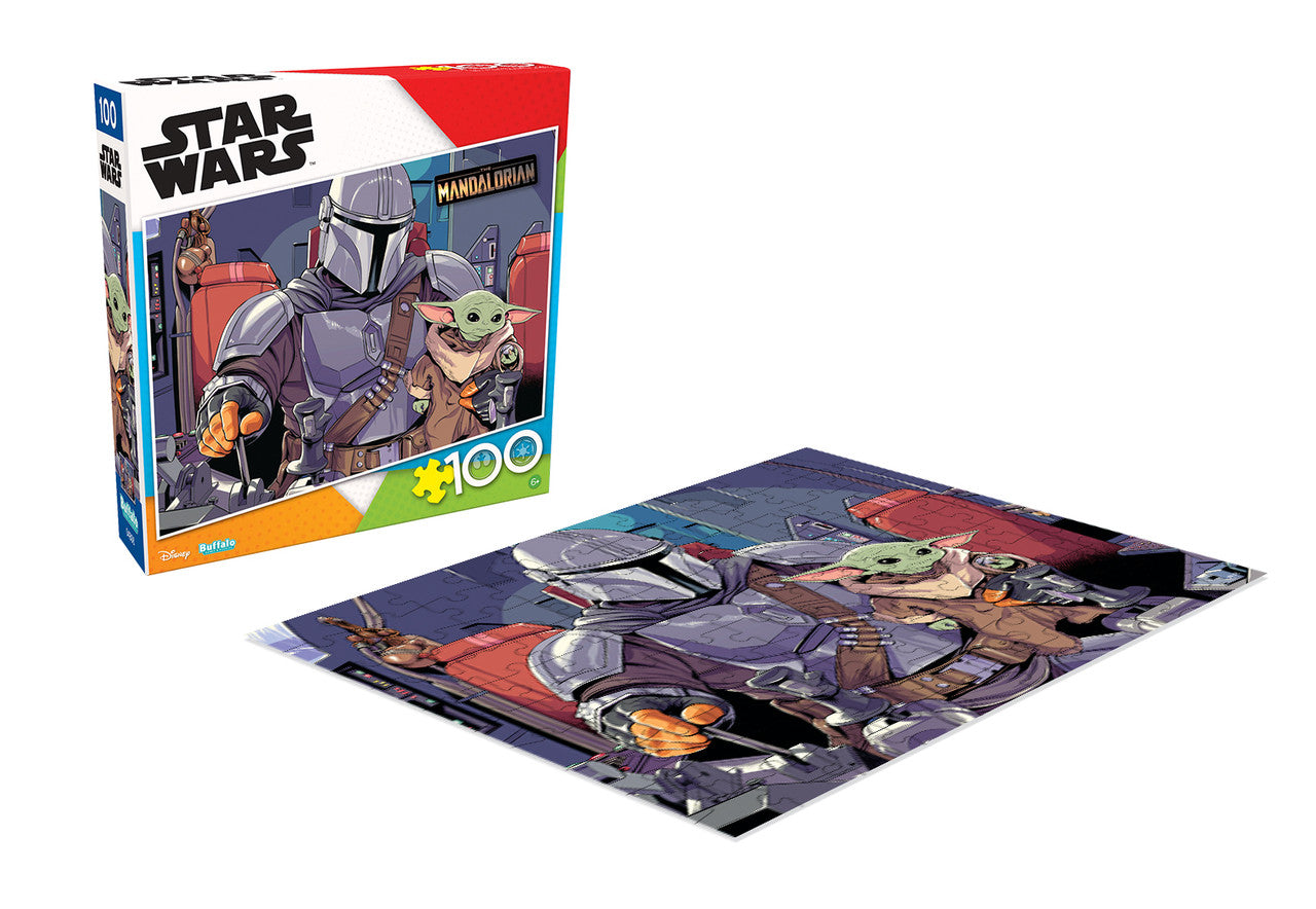 Star Wars™ The Mandalorian The Child 100 Piece Jigsaw Puzzle Contents