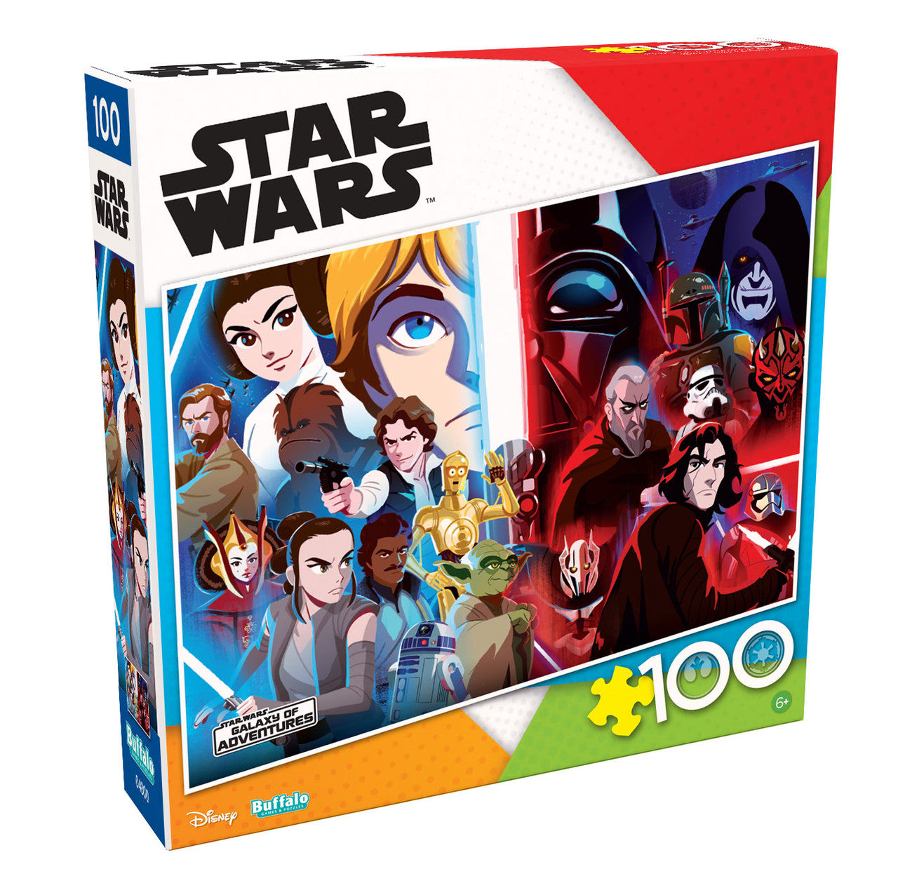 Star Wars™ Light Versus Dark 100 Piece Jigsaw Puzzle Box