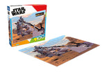 Star Wars™ The Mandalorian™ Speed Biker Strike 100 Piece Jigsaw Puzzle Contents