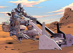 Star Wars™ The Mandalorian™ Speed Biker Strike 100 Piece Jigsaw Puzzle