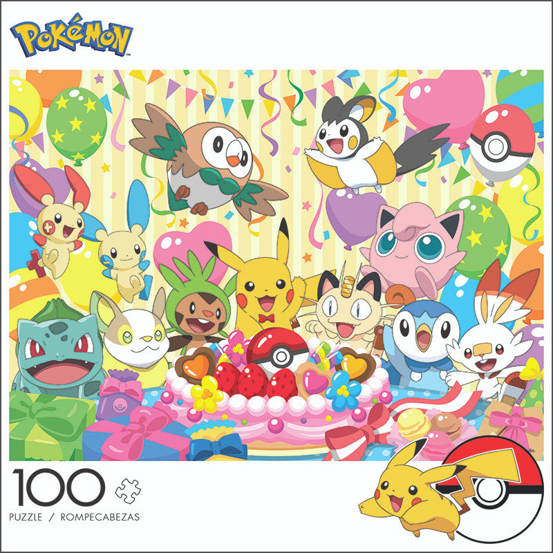 Pokémon Celebration 100 Piece Jigsaw Puzzle Front