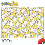Pokémon Pikachu Pattern 100 Piece Jigsaw Puzzle Front