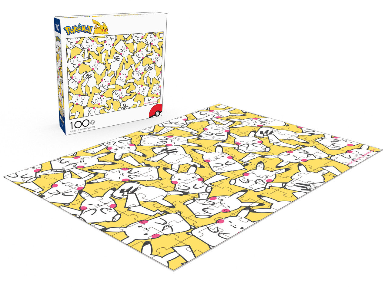 Pokémon Pikachu Pattern 100 Piece Jigsaw Puzzle Contents