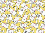 Pokémon Pikachu Pattern 100 Piece Jigsaw Puzzle