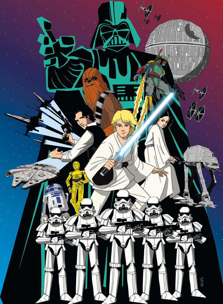 Star Wars Rebels Last Stand 100 Piece Puzzle
