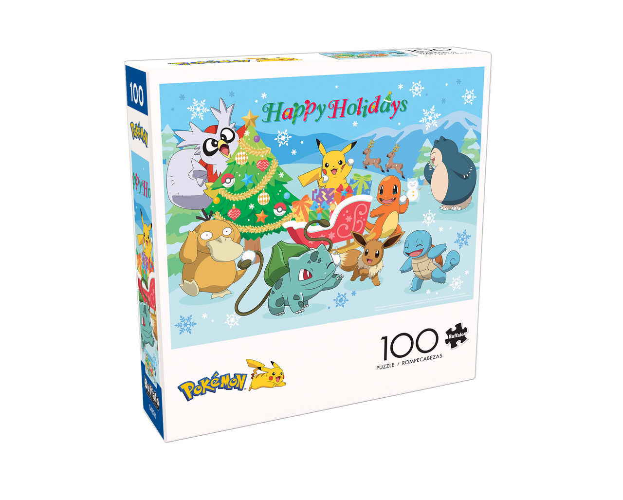 Pokemon: Happy Holidays 100 Piece Puzzle