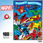Season's Greeting From Marvel 100 Piece Puzzle