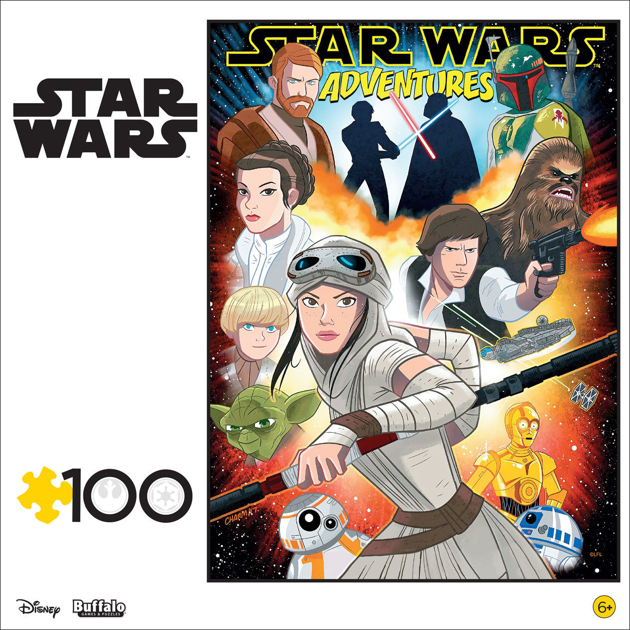Star Wars Adventures 100 Piece Puzzle