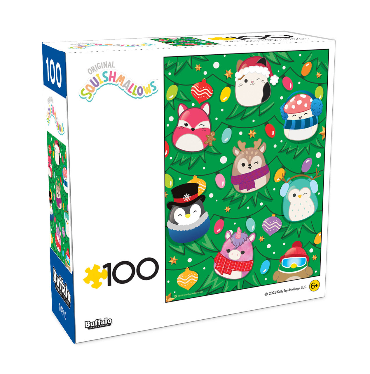 Squishmallow Christmas Tree 100 Piece Puzzle