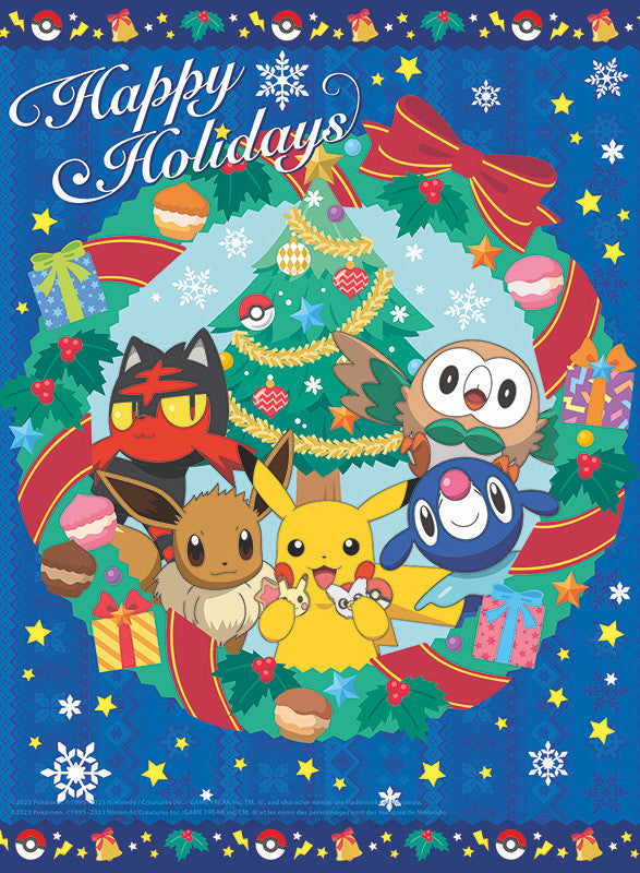 Pokemon - Alola Holiday Wreath 100 Piece Puzzle