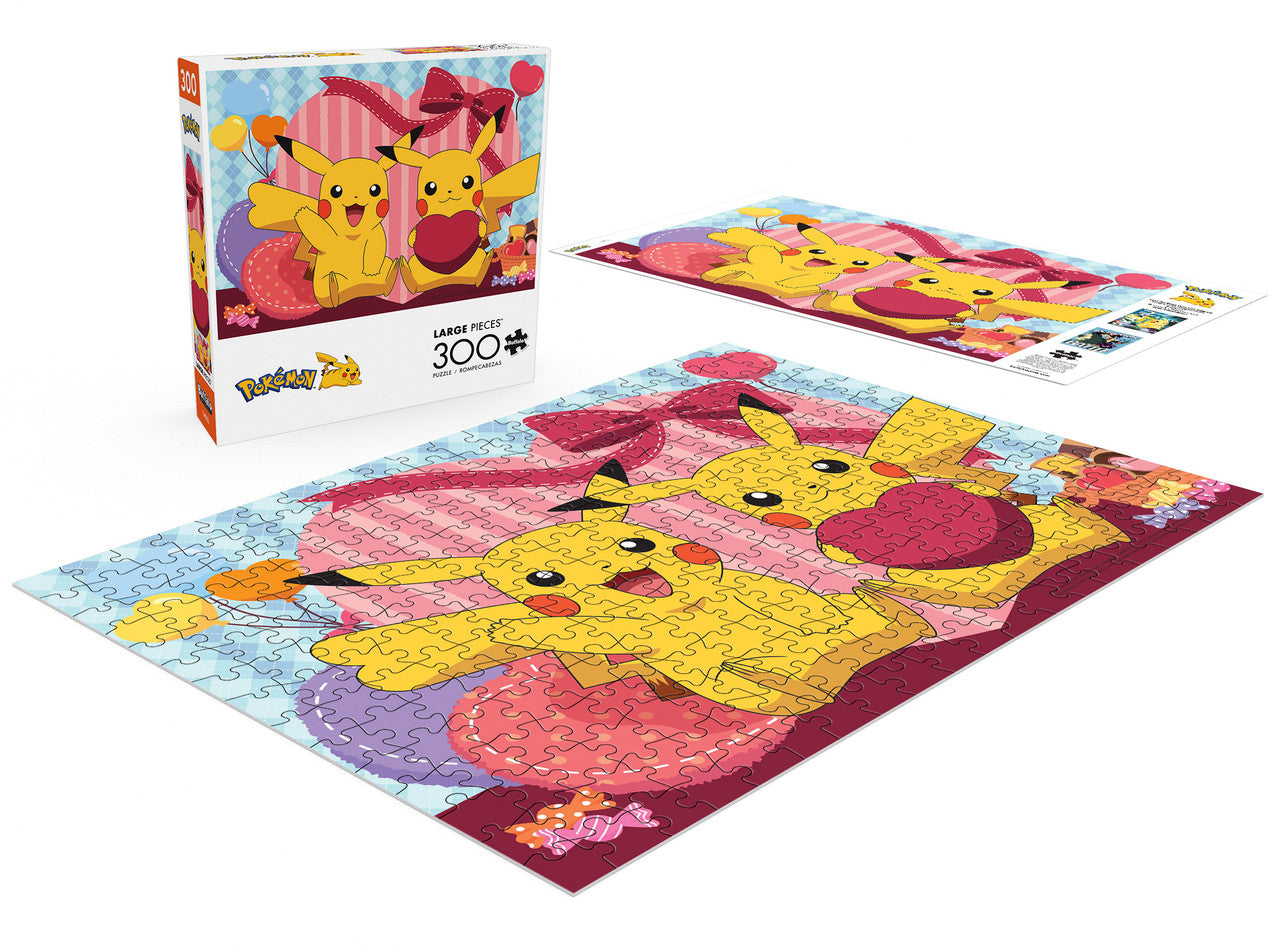 Valentines: Pokemon - Pikachu Love 300 Piece Puzzle