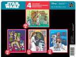 Star Wars 4 Pack Kids Puzzle - 12-piece puzzle to a 48-piece Puzzles