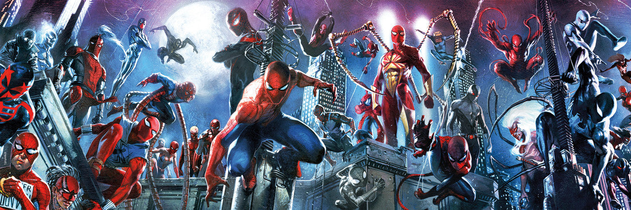Marvel Spider-verse (4 X 1 Multipack) 300 & 500 Piece Puzzles