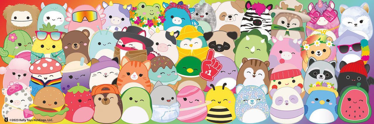 Squishmallow Party Pack (4 X 1 Multipack) 300 & 500 Piece Puzzles