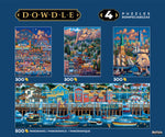 Eric Dowdle 4 in 1 Multipack 300-piece & 500-piece Puzzles