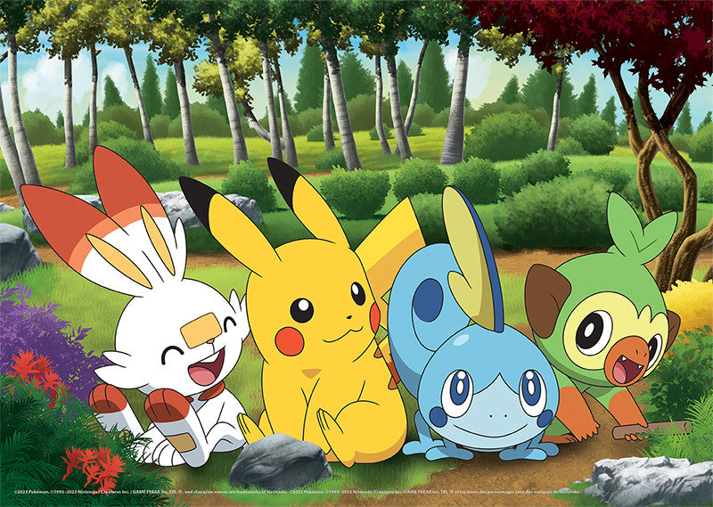 Kids Pokemon 4 X 1 Kids Multipack Puzzles 48, 72 & 100 piece puzzles