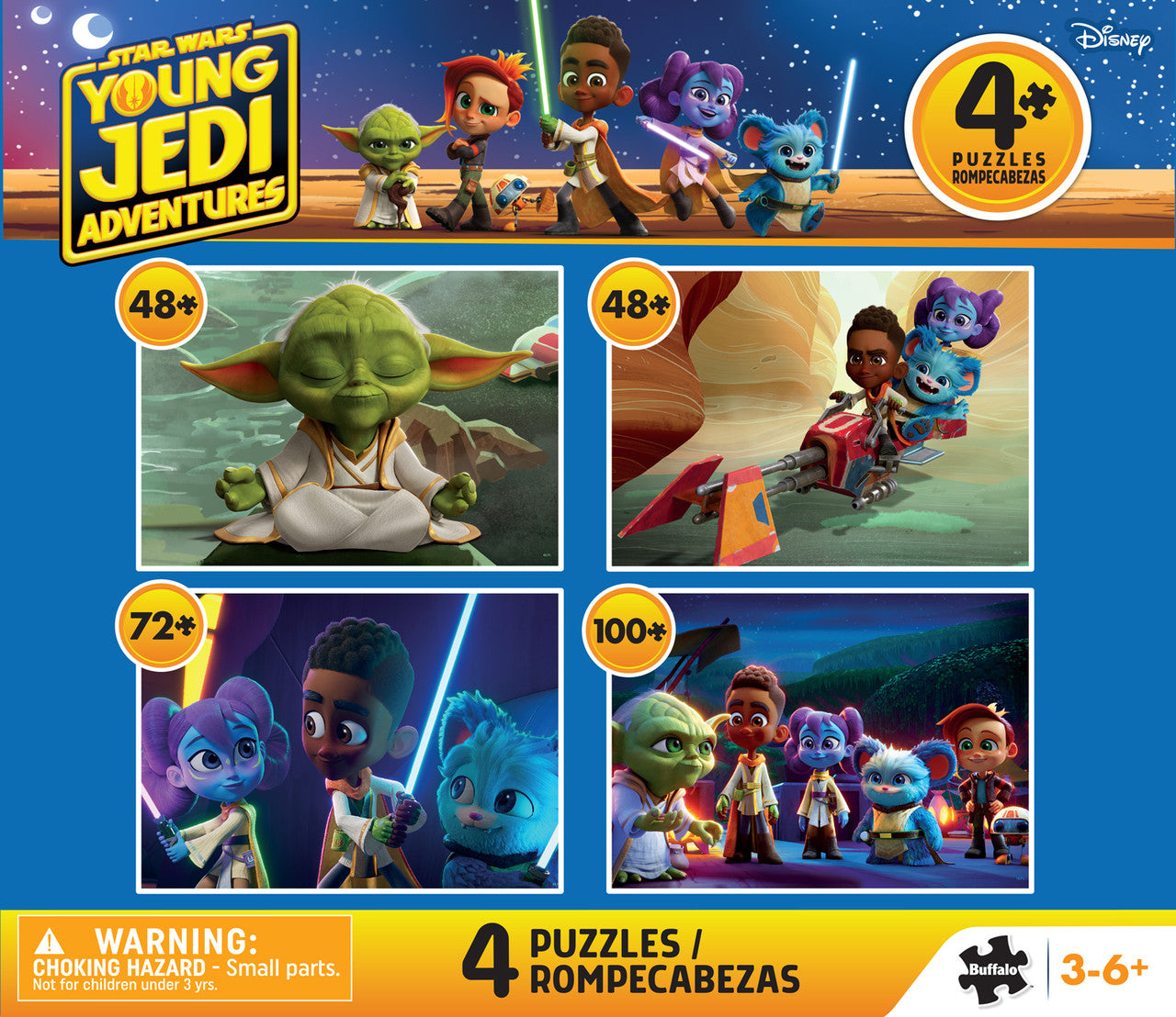 4 X 1 Kids Multipack - Young Jedi Adventures Multipack