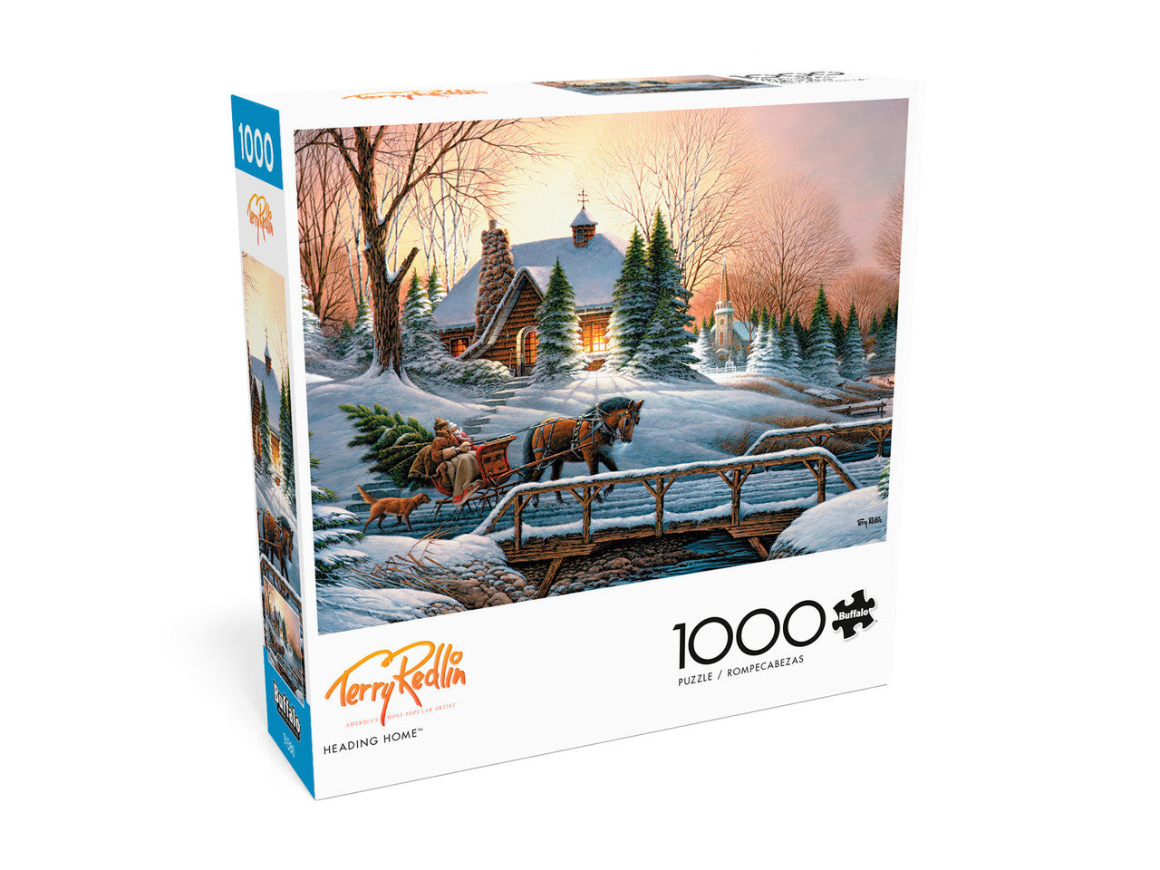 Terry Redlin: Heading Home 1000 Piece Puzzle