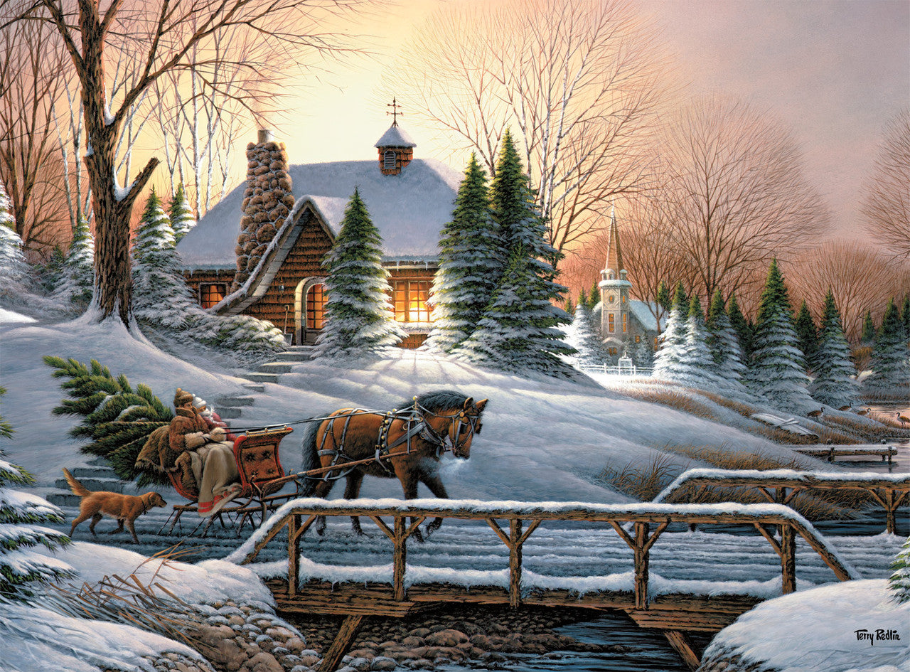 Terry Redlin: Heading Home 1000 Piece Puzzle