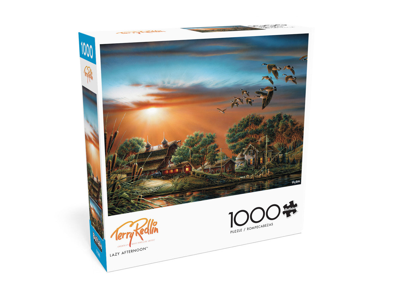 Terry Redlin: Lazy Afternoon 1000 Piece Puzzle