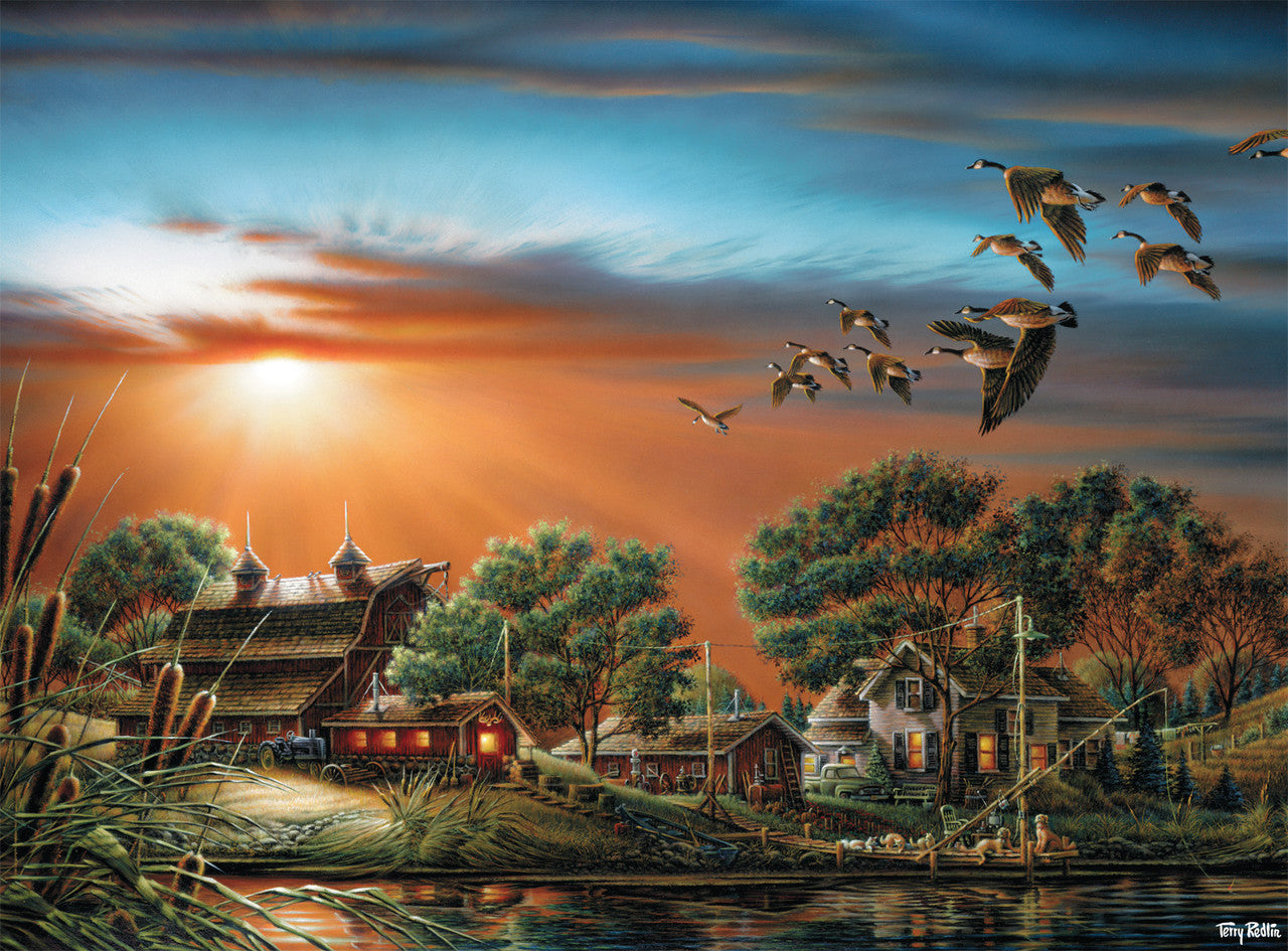 Terry Redlin: Lazy Afternoon 1000 Piece Puzzle