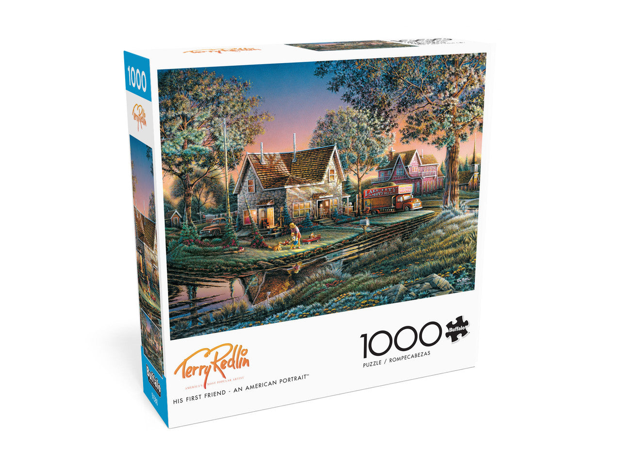 Terry Redlin: His First Friend - An American Portrait 1000 Piece Puzzle