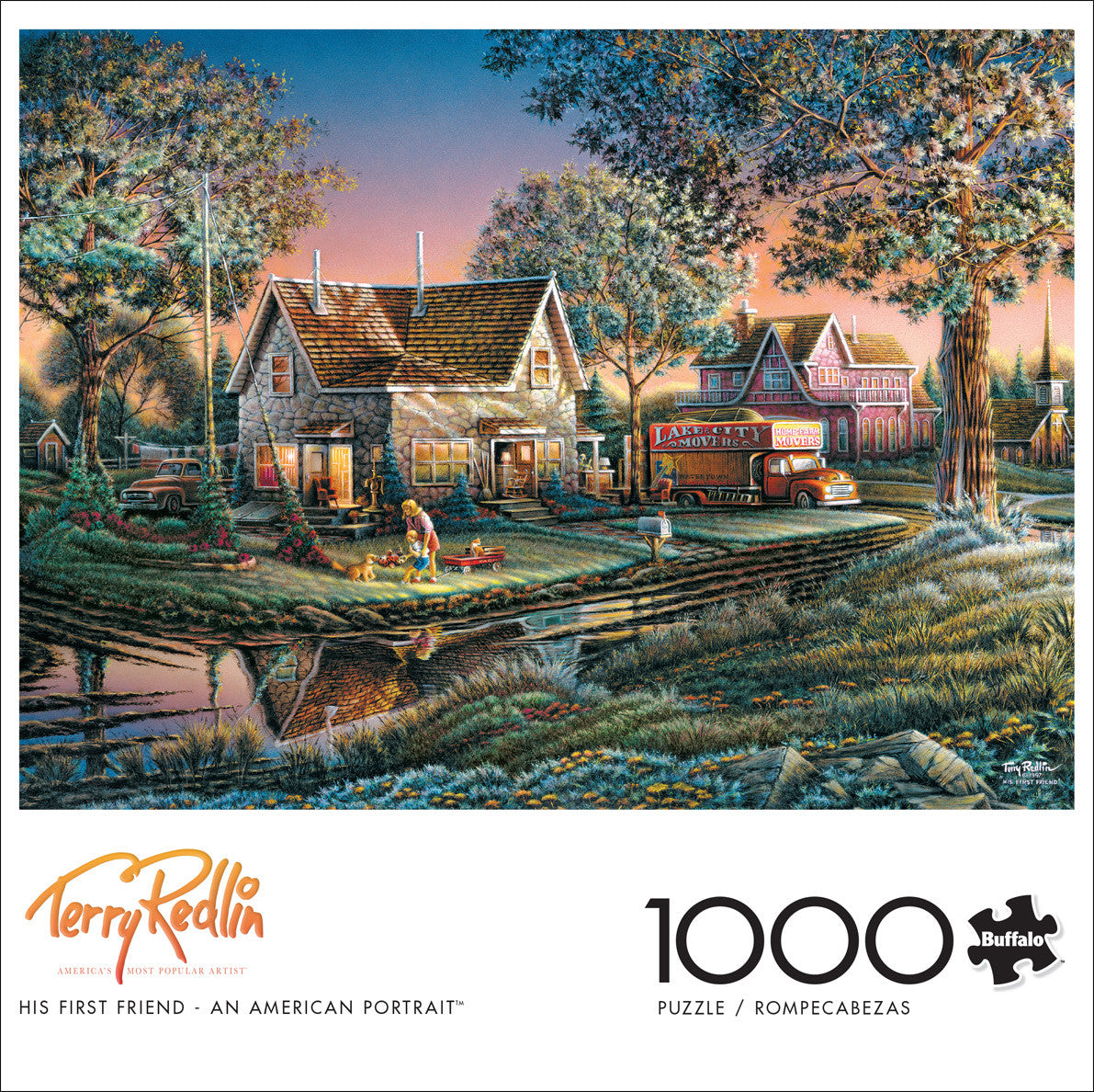 Terry Redlin: His First Friend - An American Portrait 1000 Piece Puzzle
