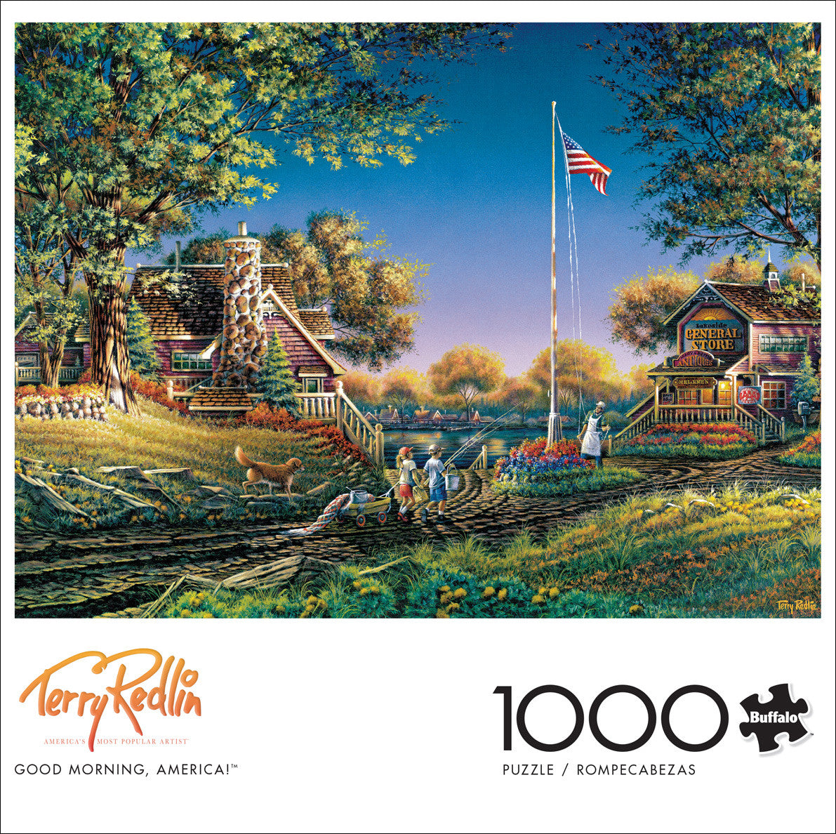 Terry Redlin: Good Morning, America! 1000 Piece Puzzle