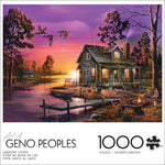 Geno Peoples: Lakeside Living 1000 Piece Puzzle
