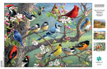 Hautman Brothers Birds in an Orchard 1000 Piece Jigsaw Puzzle Poster