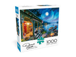 Darrell Bush:  Moonlight Lodge 1000 Piece Puzzle