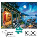 Darrell Bush:  Moonlight Lodge 1000 Piece Puzzle