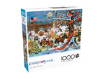 Charles Wysocki:  Holiday Small Town Christmas 1000 Piece Puzzle