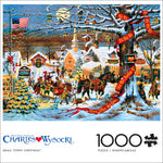 Charles Wysocki:  Holiday Small Town Christmas 1000 Piece Puzzle