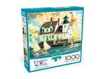 Charles Wysocki: Rockland Breakwater Light 1000 Piece Puzzle
