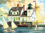 Charles Wysocki: Rockland Breakwater Light 1000 Piece Puzzle