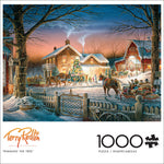 Terry Redlin: Trimming The Tree 1000 Piece Puzzle