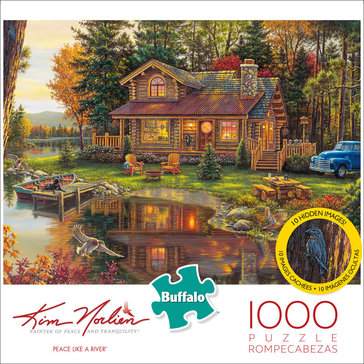 Kim Norlien:  Peace Like A River 1000 Piece Puzzle