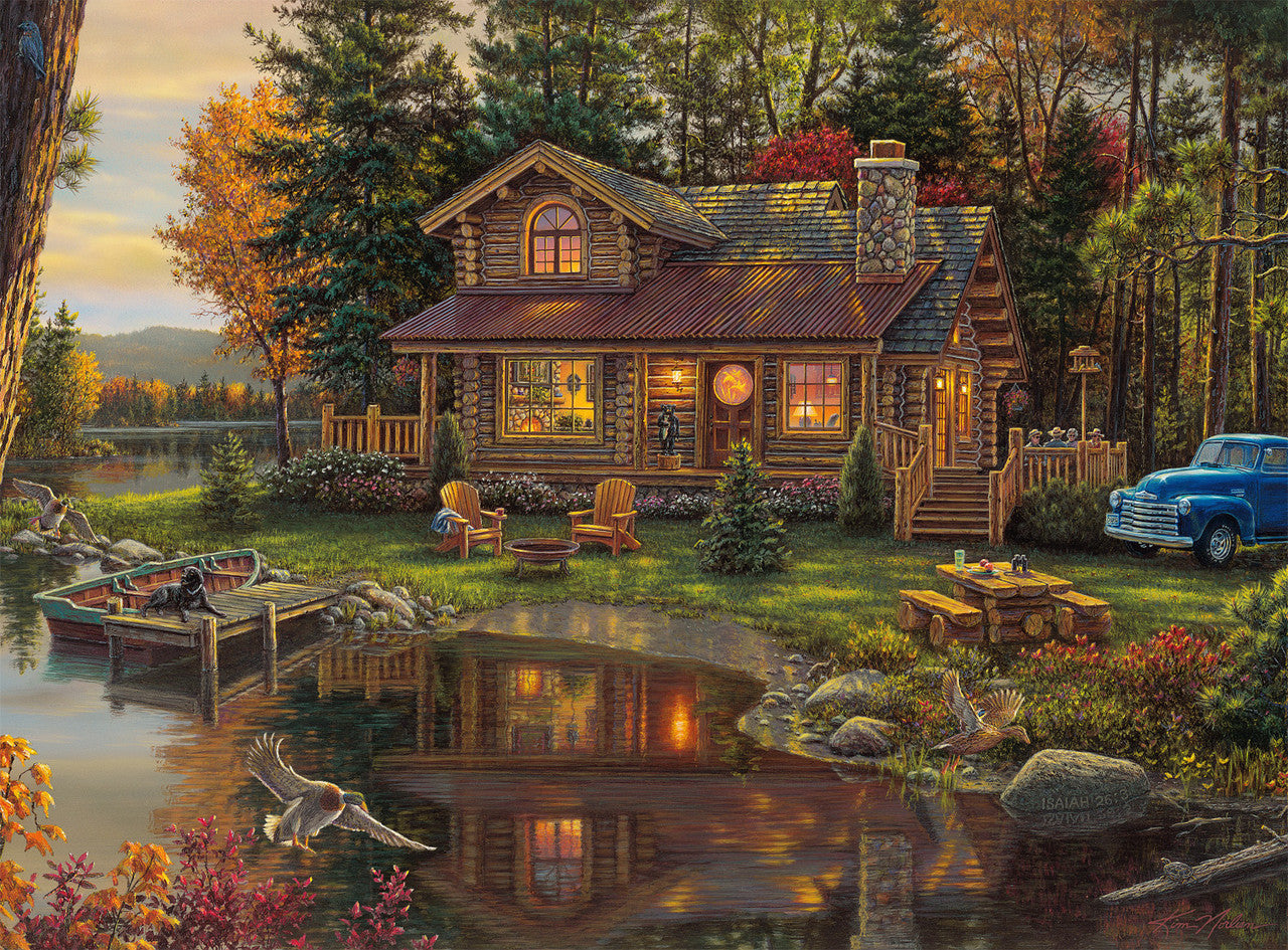 Kim Norlien:  Peace Like A River 1000 Piece Puzzle