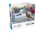 Kim Norlien: White Crimson Morning 1000 Piece Puzzle