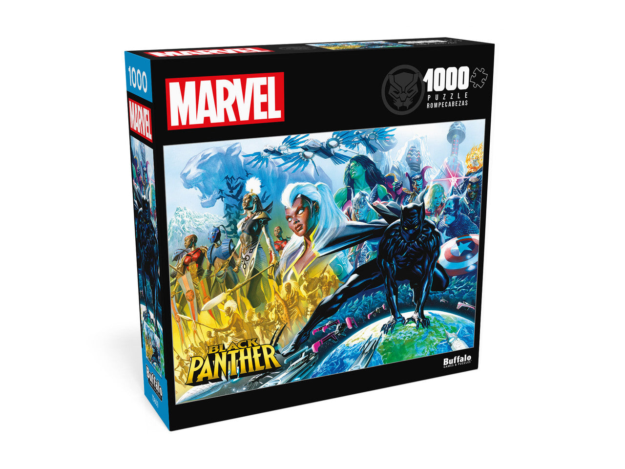 Marvel Black Panther #1 1000 Piece Jigsaw Puzzle Box