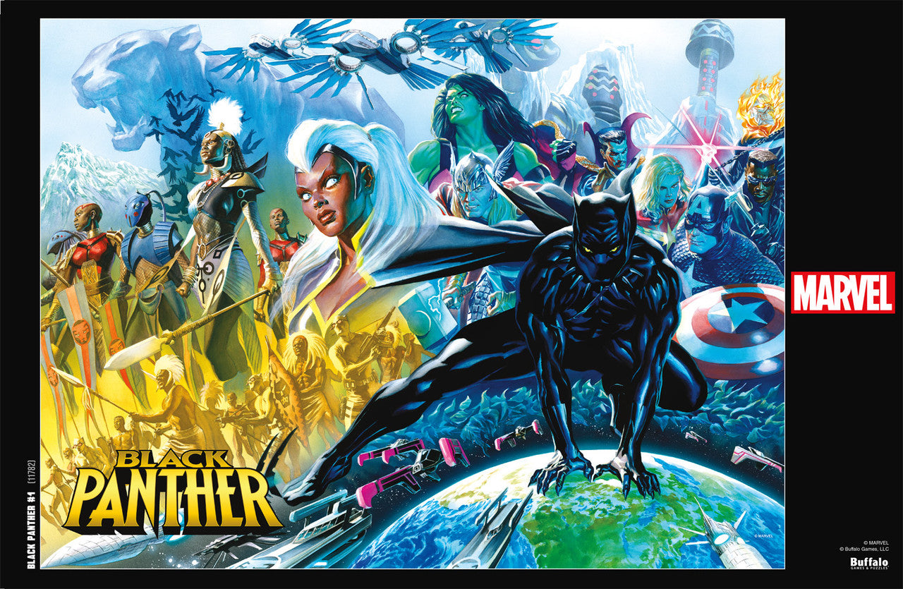 Marvel Black Panther #1 1000 Piece Jigsaw Puzzle Poster