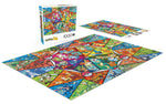 Pokemon: Stained Glass Starters 1000 Piece Puzzle