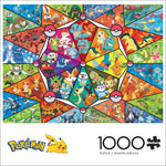 Pokemon: Stained Glass Starters 1000 Piece Puzzle