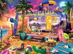 Night & Day Beach Holiday 1000 Piece Jigsaw Puzzle