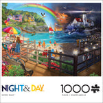 Night & Day: Shore Walk 1000 Piece Puzzle