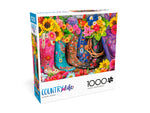 Country Life Cowgirl Colors 1000 Piece Jigsaw Puzzle Box
