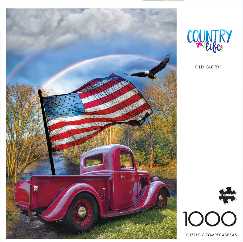 Country Life Old Glory 1000 Piece Jigsaw Puzzle