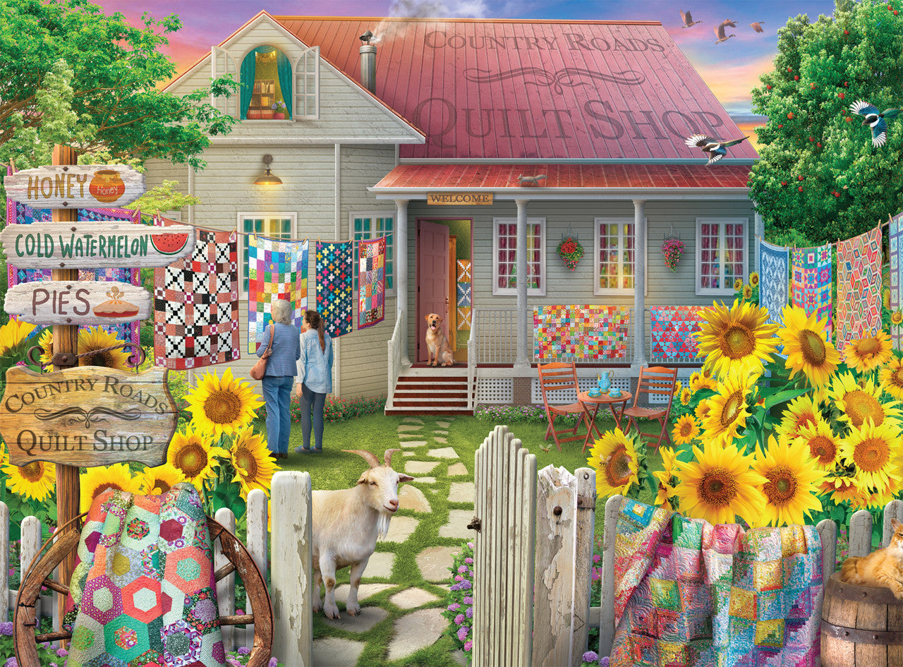 Country Life: Country Quilts 1000 Piece Puzzle