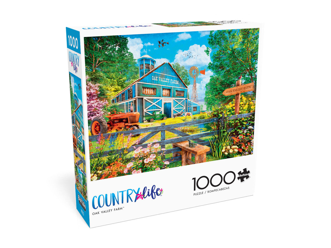 Country Life: Oak Valley Farm 1000 Piece Puzzle